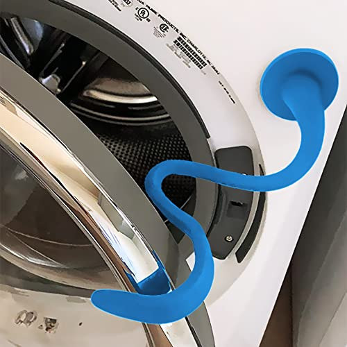 Washer Door Prop for Front Load Washing Machine, Removable Magnetic Washer Door Holder - Flexible Adjustable Washer Door Stopper Keep Washer Door Open to Prevent Odors - Blue | Amazon (US)