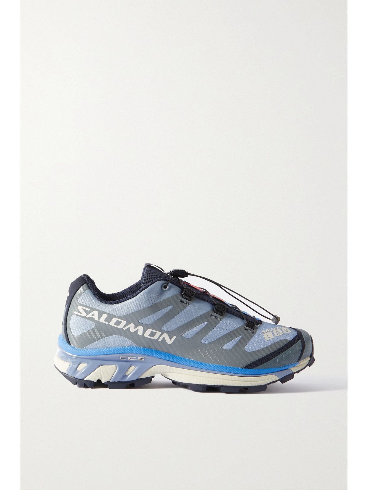 Salomon - Xt-4 Rubber-trimmed Mesh Sneakers - Brown | NET-A-PORTER (US)