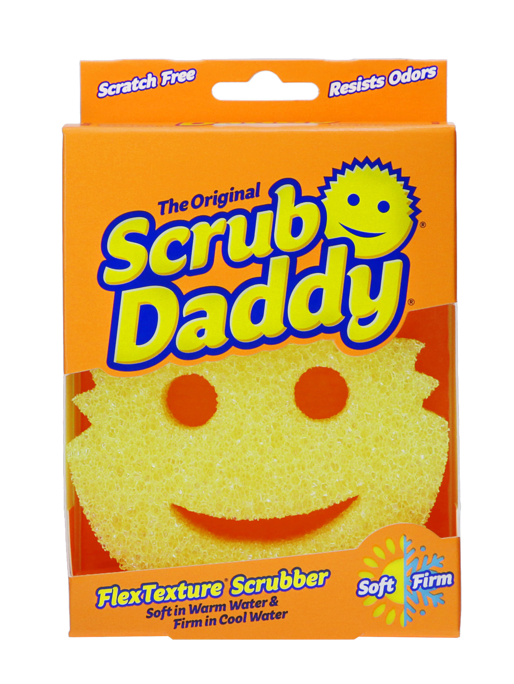 Scrub Daddy The Original Scrub Daddy Polymer foam Sponge in Yellow | SD2013I | Lowe's