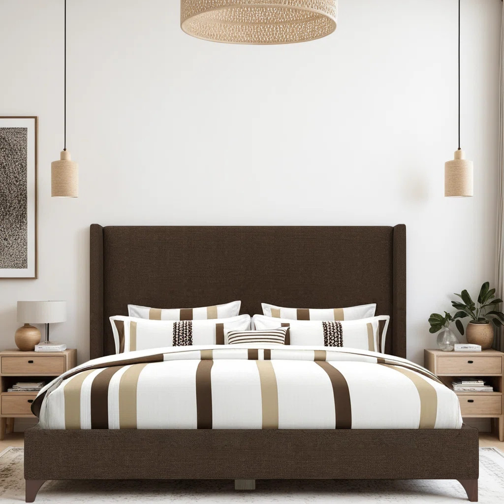 Miliyah Classic Upholstered Plain Bed | Wayfair North America