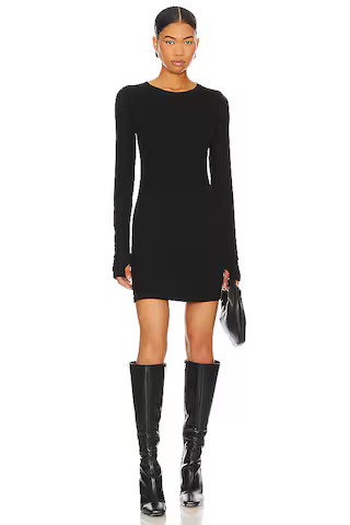 Michael Lauren Randolph Mini Dress in Black from Revolve.com | Revolve Clothing (Global)