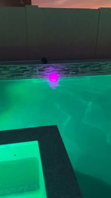 This rechargable color changing orb is so great! There are lots of different setting so you can keep it one color or transition through. I love that it’s rechargeable too! 

#LTKhome #LTKVideo #LTKswim