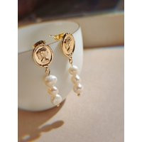 Earrings With Freshwater Pearls | Etsy (US)