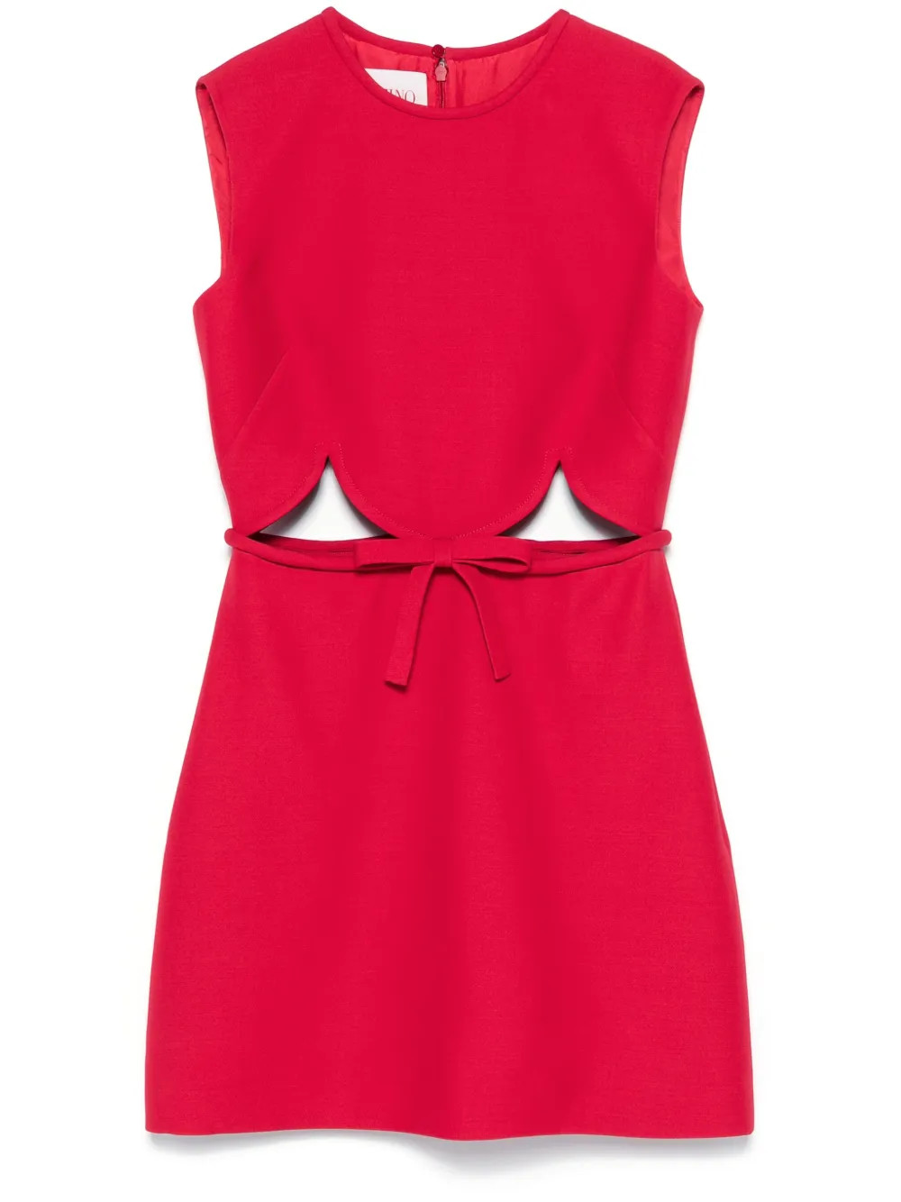 Valentino Garavani Crepe Couture mini dress - Red | Farfetch Global