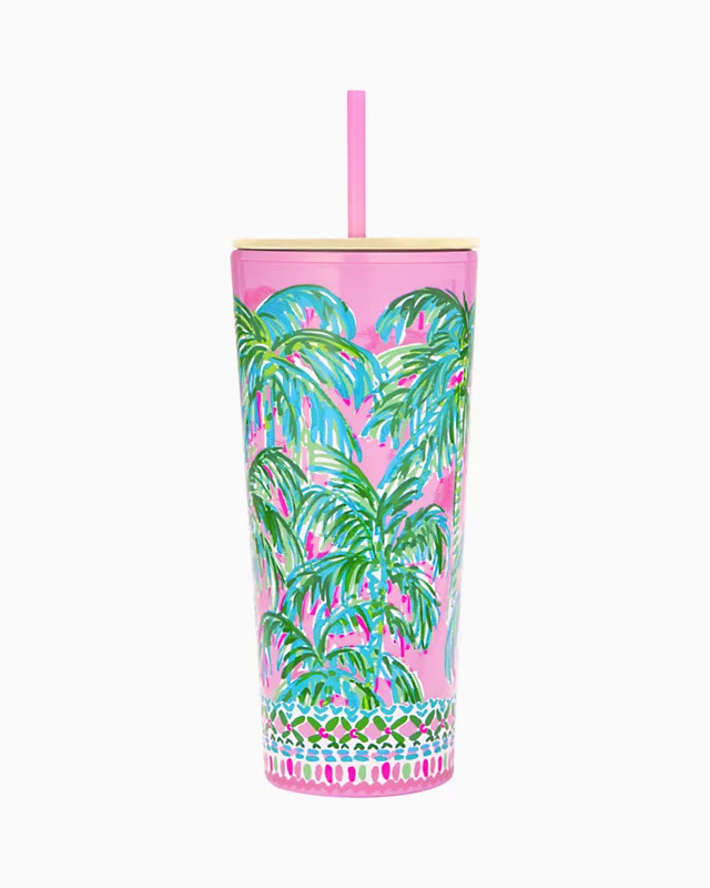 Tumbler With Straw | Lilly Pulitzer