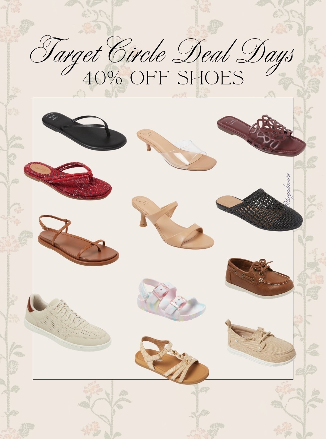 Today only!! 🎯 40% off shoes for the whole family for Target Deal Days

#LTKSaleAlert #LTKKids #LTKMens