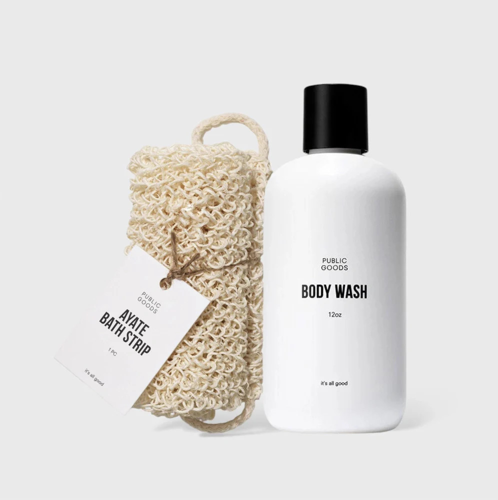Ayate Bath Strip - Bath Strip + Body Wash | All Natural & Eco Friendly & Biodegradable | Public Goods | Public Goods