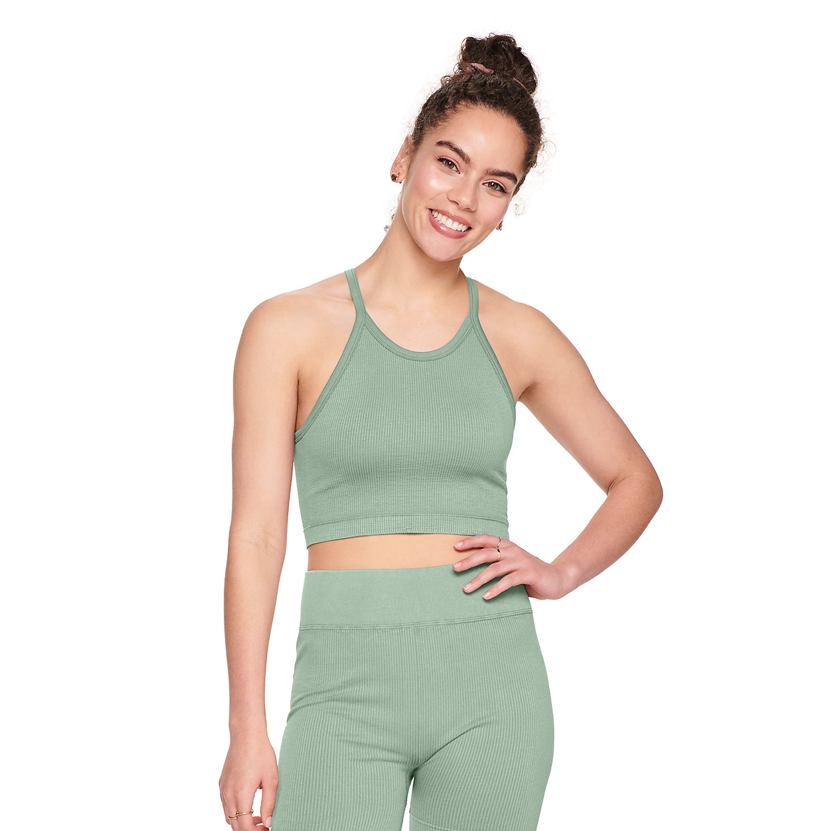 Juniors' SO® Seamless High Neck Bra | Kohl's