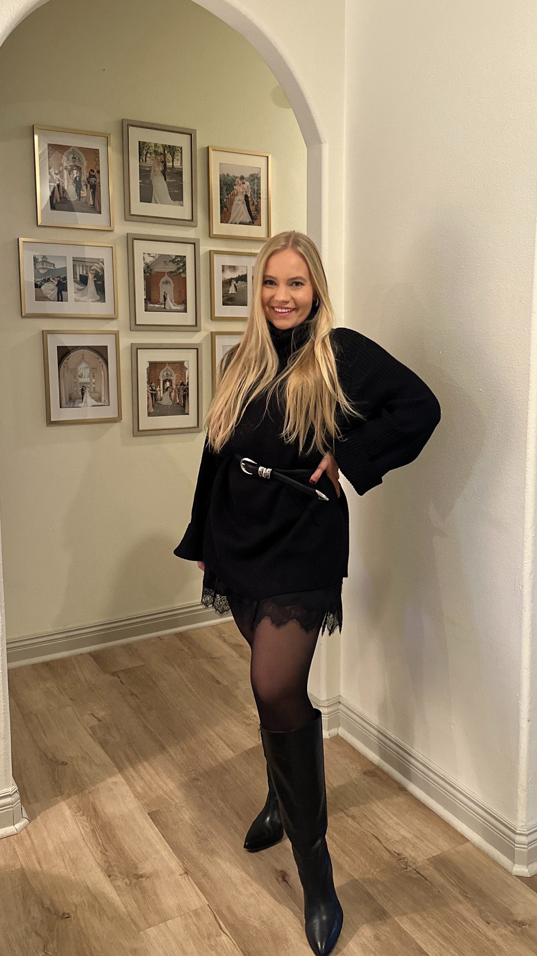 Love this cute winter date night outfit idea! Being versatile and incorporating my summer slip dress with an oversized sweater for this bundled up sweater dress look 🥰



Valentine’s Day outfit idea
Feminine outfit
Reformation 

#LTKSeasonal #LTKWatchNow #LTKStyleTip