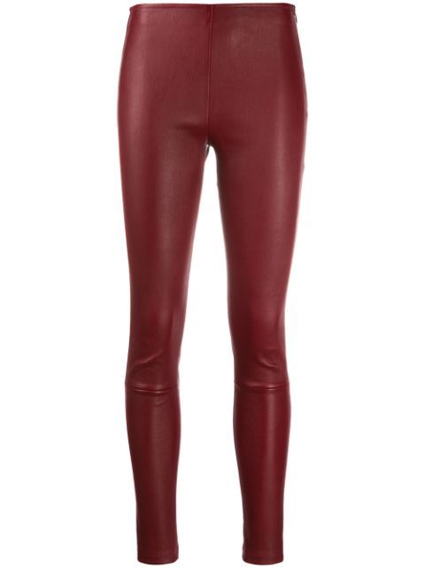 textured style fitted leggings | Farfetch (US)