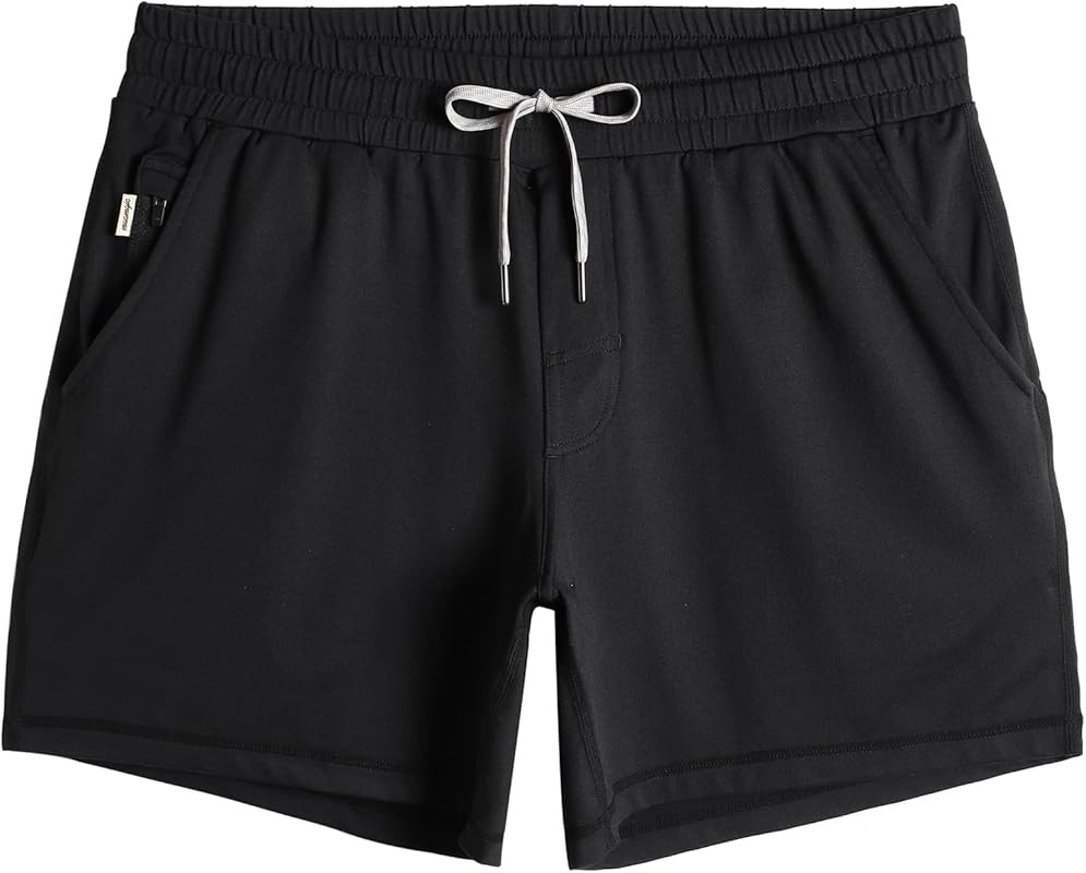 maamgic Mens Workout Shorts 5" Short Shorts Soft Stretch Running Gym Athletic Shorts with Zip Poc... | Amazon (US)