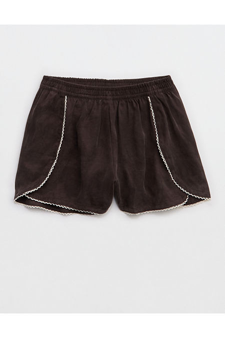 OFFLINE By Aerie You're So Smooth Short Women's Deep Earth XXS | Aerie