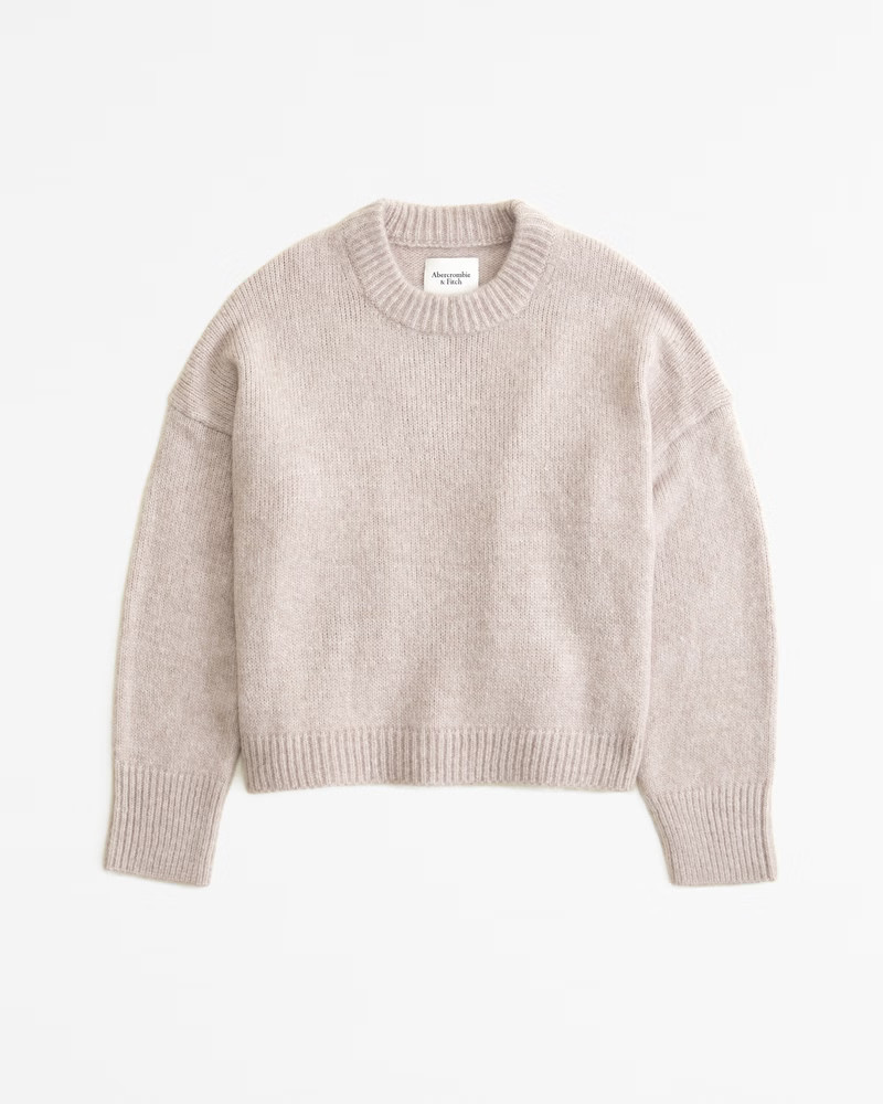 Wedge Crew Sweater | Abercrombie & Fitch (US)
