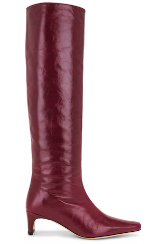 Staud Wally Boot in Wine | FWRD 