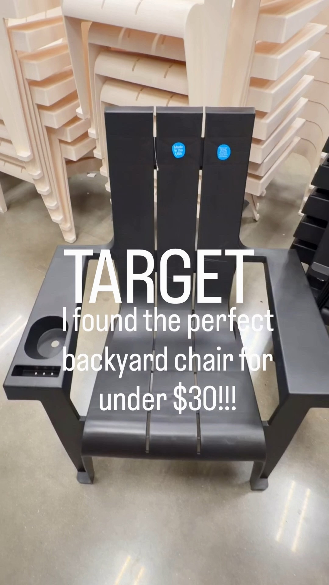 The perfect backyard chair!! Grabbed a couple for by the pool! Only available for in store pickup!! 

Target home
Summer backyard must haves
Summer home finds
Pool must haves
Backyard finds
Target decor

#LTKHome #LTKSeasonal #LTKSaleAlert