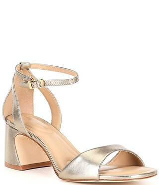 Antonio Melani Alice Leather Block Heel Sandals | Dillard's | Dillard's