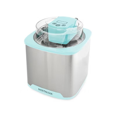 Nostalgia Aqua 2-Quart Digital Ice Cream Maker | Target
