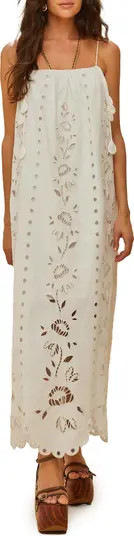 FARM Rio Richelieu Embroidered Maxi Sundress | Nordstrom | Nordstrom