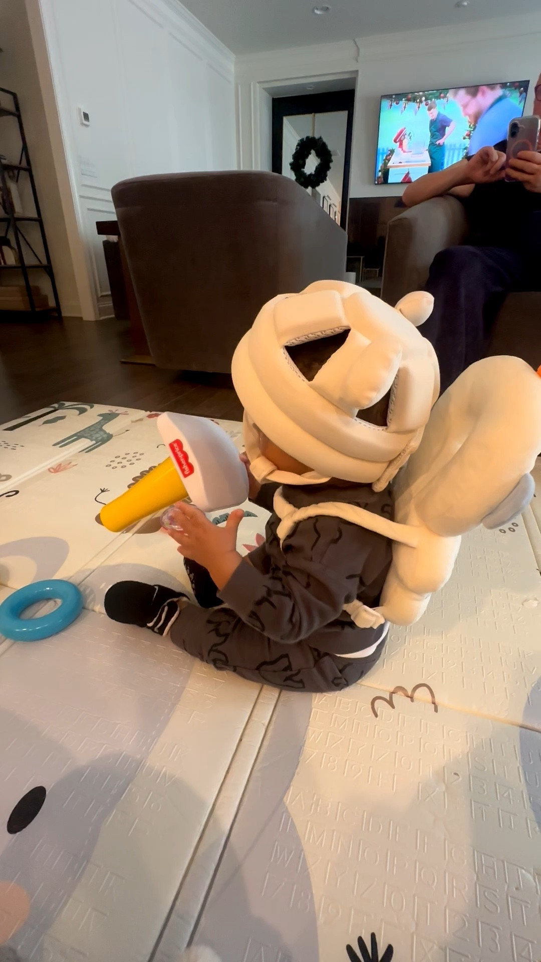 I had to baby proof his little noggin. This cushioned helmet and back pillow make him safer and he’s finally stopped trying to pull them off. 

Shop these now for your little mover and shaker. 🥰

#LTKHome #LTKBaby #LTKmomlife