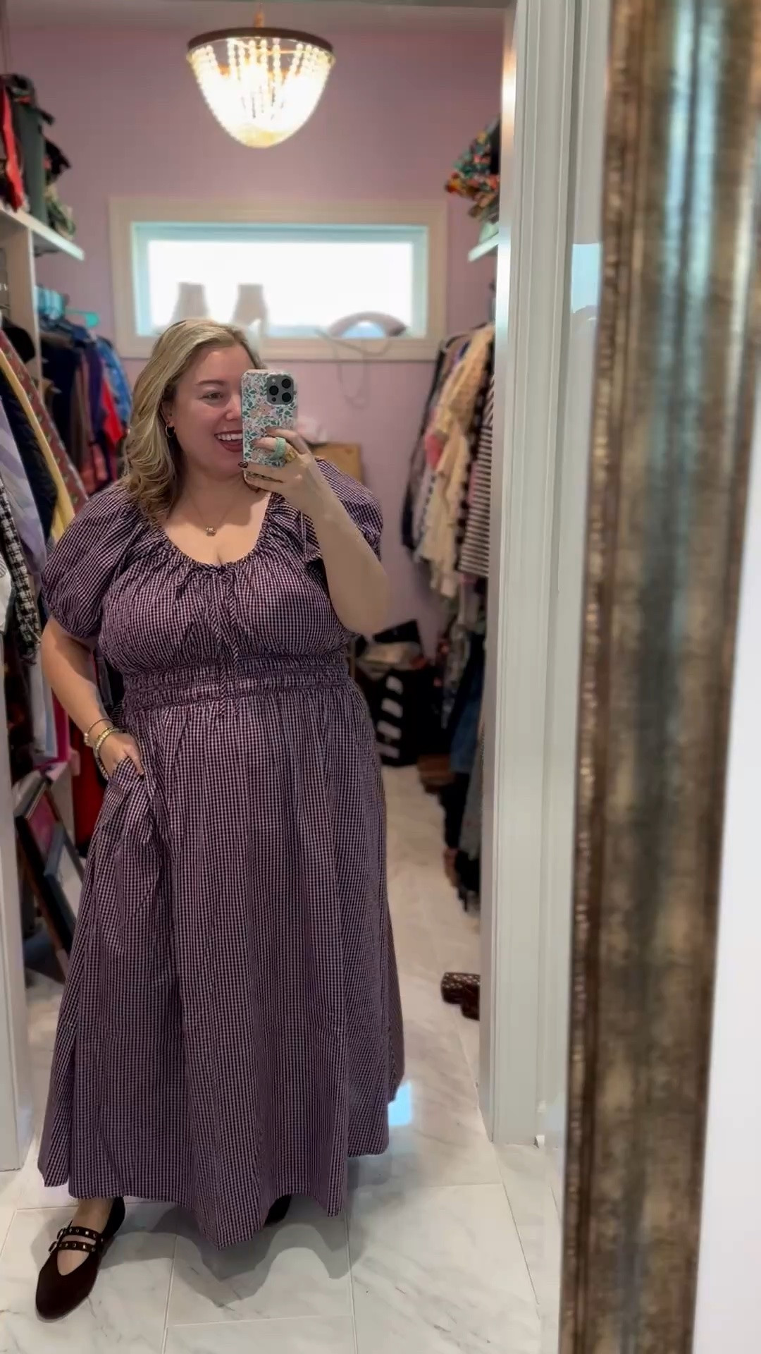 Happy Wednesday! The cutie little fit of the day - I just love this gingham dress. I can wear it now while it’s hot & it will go so well into fall. I’m in the XXL and it’s 50% off!

#LTKSaleAlert #LTKootd #LTKPlusSize