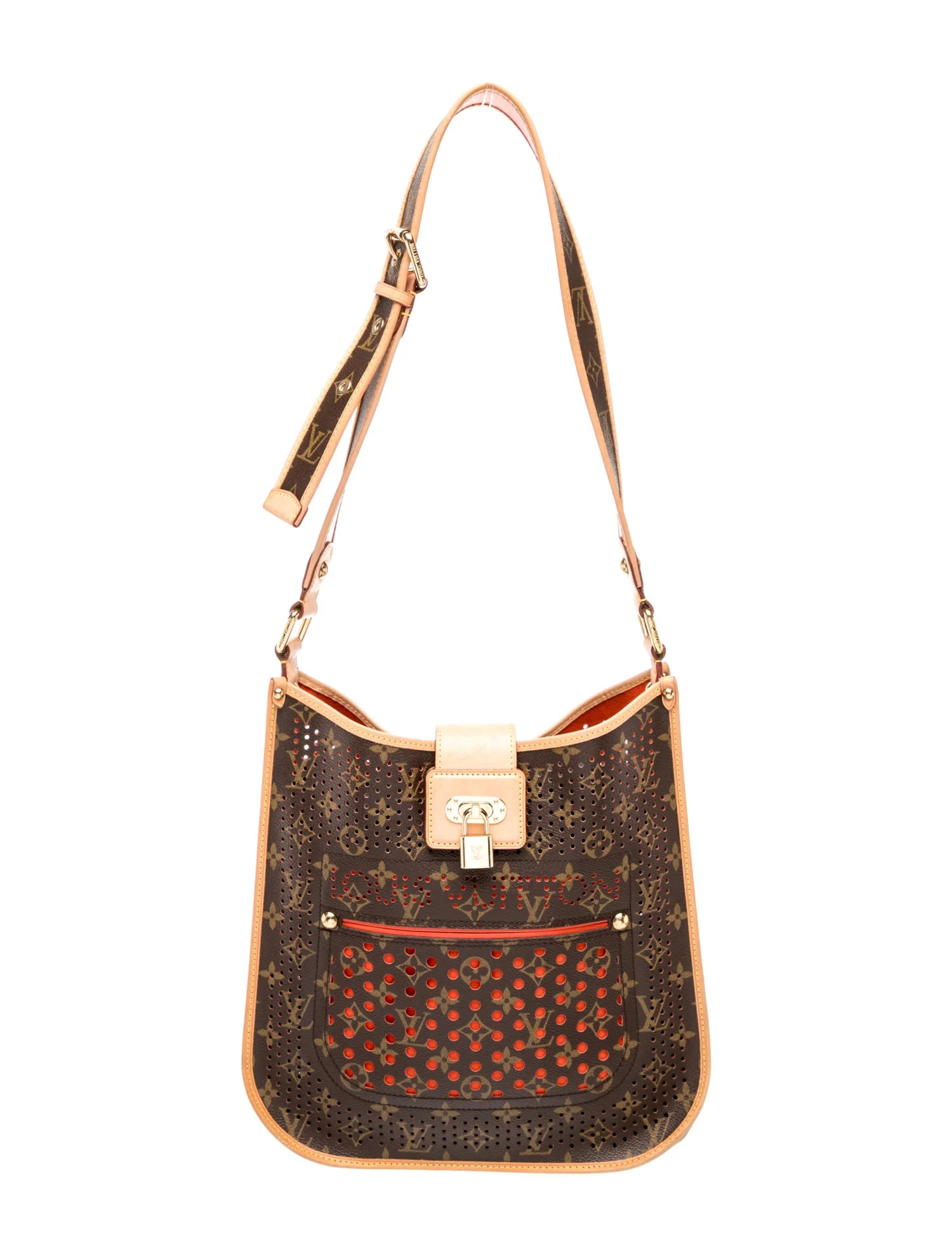 Louis Vuitton LV Monogram Perforated Musette Vintage - Brown Shoulder Bags, Handbags - LOU1239611... | The RealReal