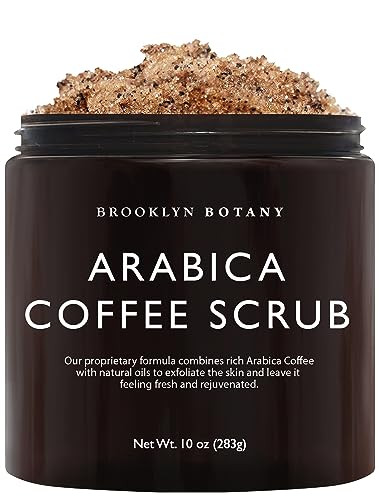 Brooklyn Botany Arabica Coffee Body Scrub - Moisturizing and Exfoliating for Body, Face, Hand, Fo... | Amazon (US)