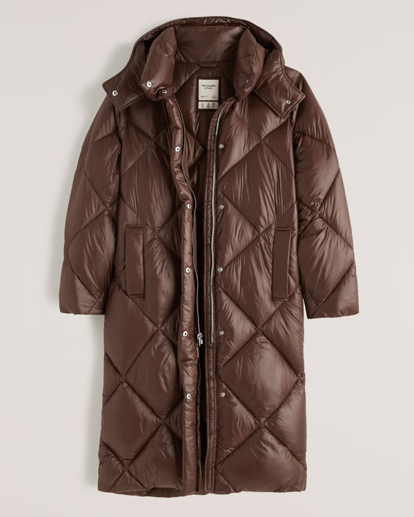 A&F Ultra Long Quilted Puffer | Abercrombie & Fitch (US)