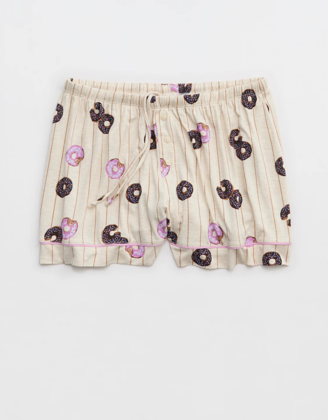 OVERSLEPT by Aerie Real Soft® Piping PJ Short | Aerie