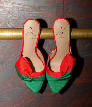 Antonio Melani x Nat Note Rita Colorblock Bow Detail Dress Mules | Dillard's | Dillard's