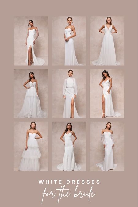 White Dress Round Up: Spring Bridal Collection by Lulus

dresses for the bride | Wedding | wedding look | bridal dresses | white outfit | what to wear to wedding events | wedding looks | outfit for brides | bride to be | wedding season | rehearsal dinner | fancy bridal shower | Lulus

#LTKstyletip #LTKwedding #LTKSpringSale