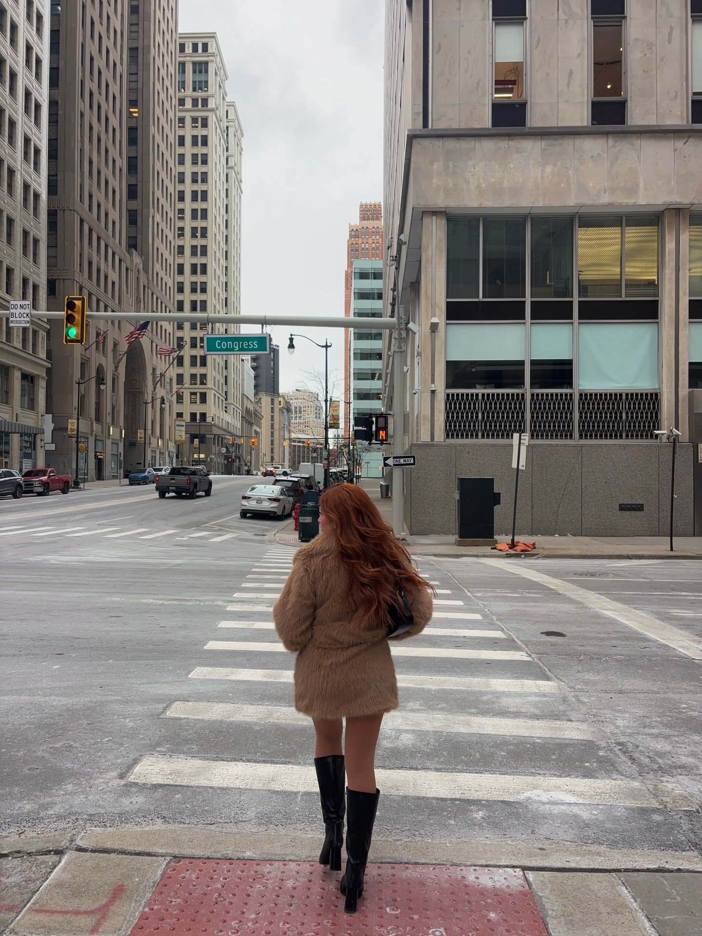 makin’ my way downtown absolutely loving lulus fur coats right now! Wearing a size small
 @lulus #lulusambassador #lovelulus

#LTKdayinmylife #LTKPetite #LTKootd