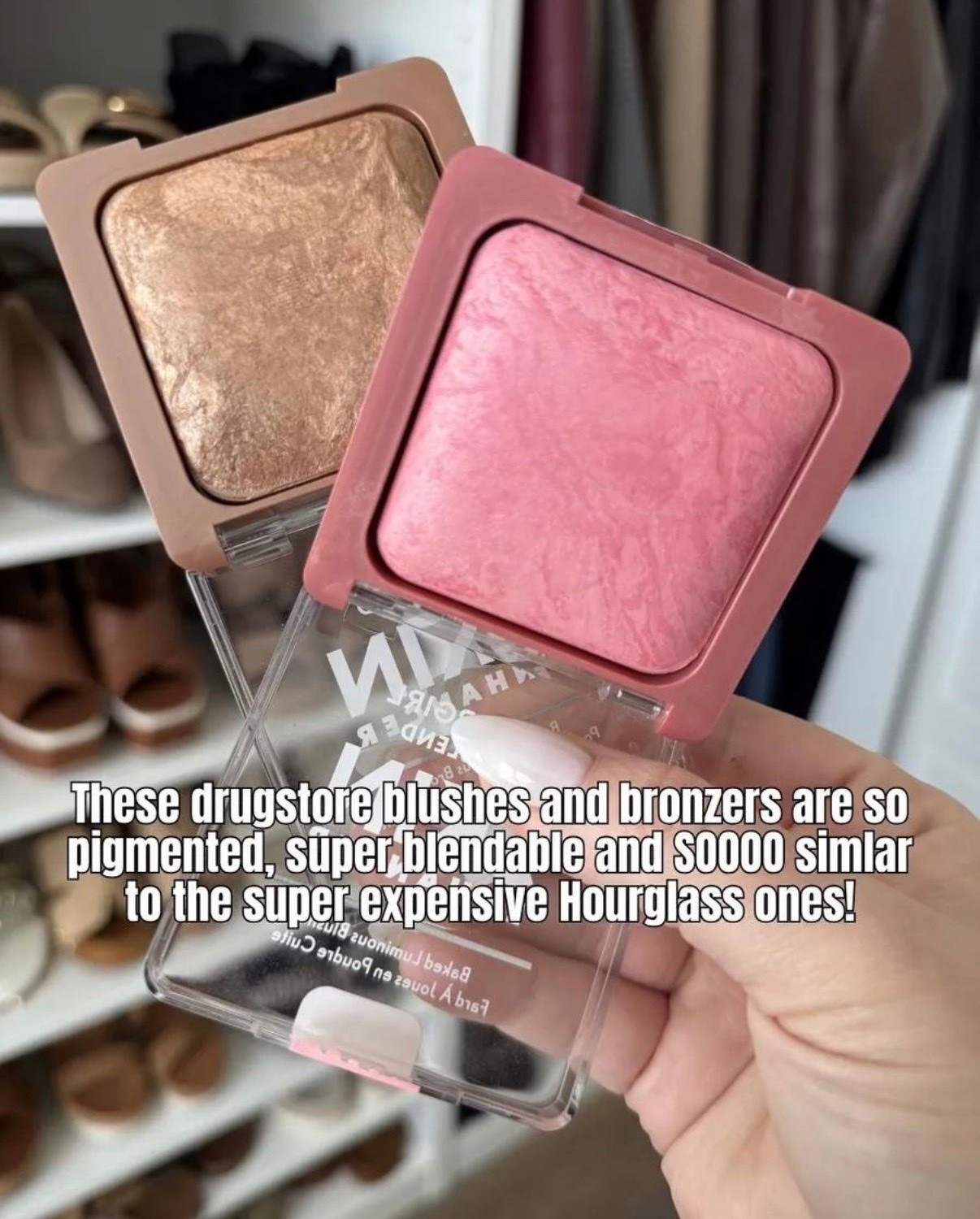 These drugstore blushes + bronzers have NO business being this good 🙌 So pigmented, super blendable and giving that glowy, expensive-looking finish for WAY less. If you love the Hourglass ones but your wallet doesn’t… these CoverGirl TruBlend Skin Enhancers are worth a look. 👀 Linking both!

#DrugstoreMakeup #AffordableBeauty #CoverGirl #Blush #Bronzer #MakeupFinds