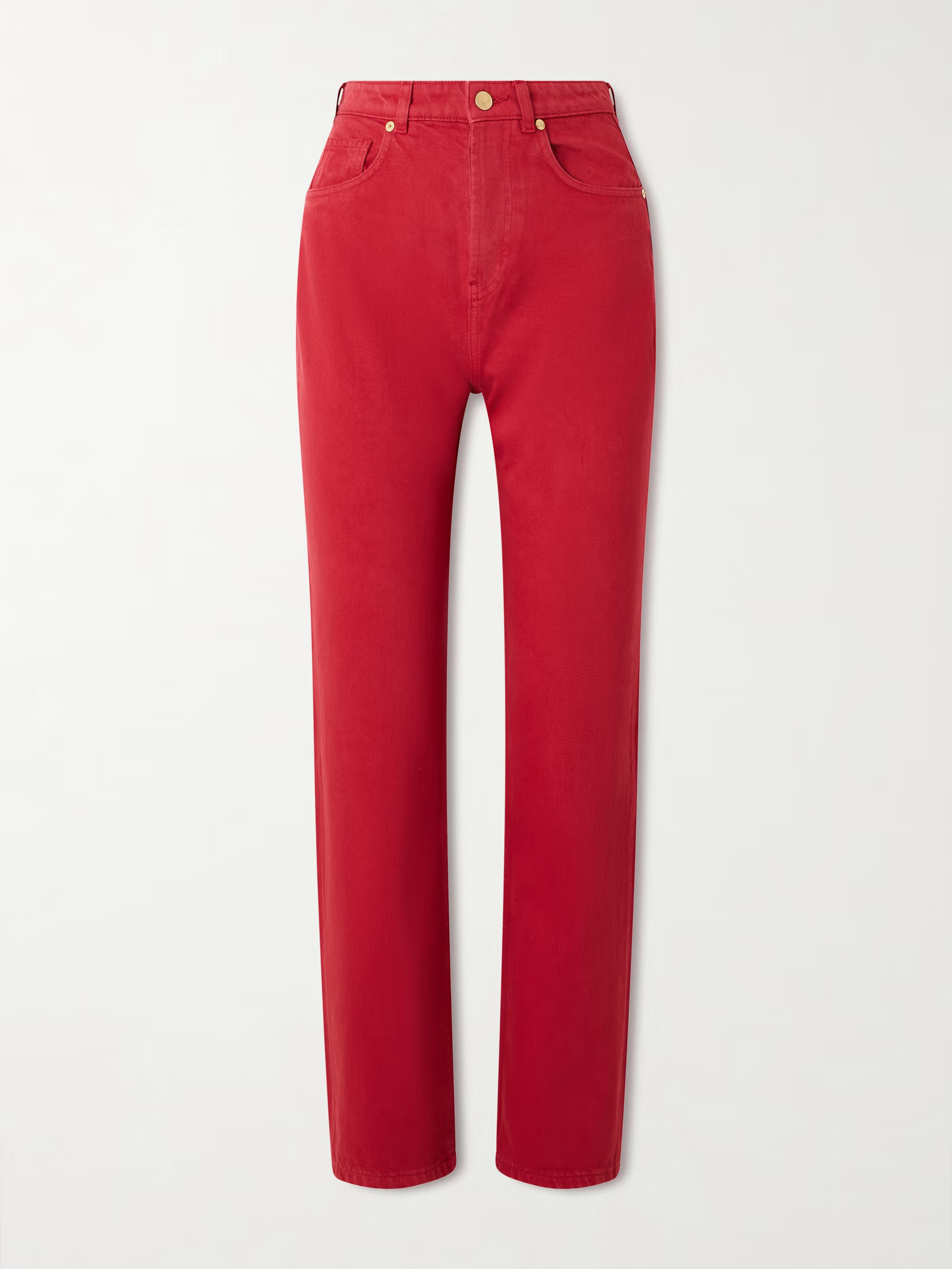Senna high-rise straight-leg organic jeans | NET-A-PORTER (UK & EU)