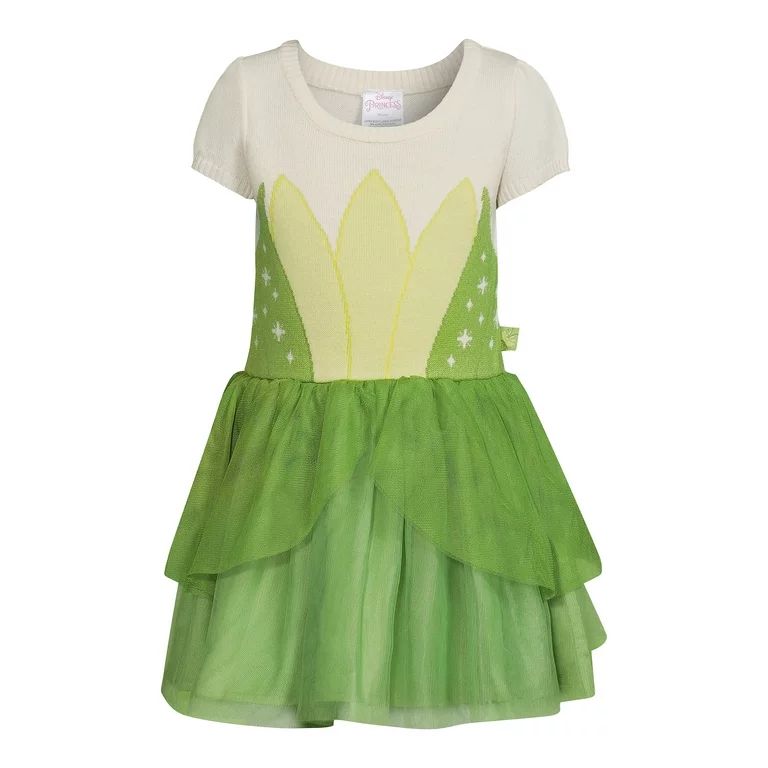 Disney Toddler Girls Princess Tiana Cosplay Dress, Sizes 12M-5T - Walmart.com | Walmart (US)