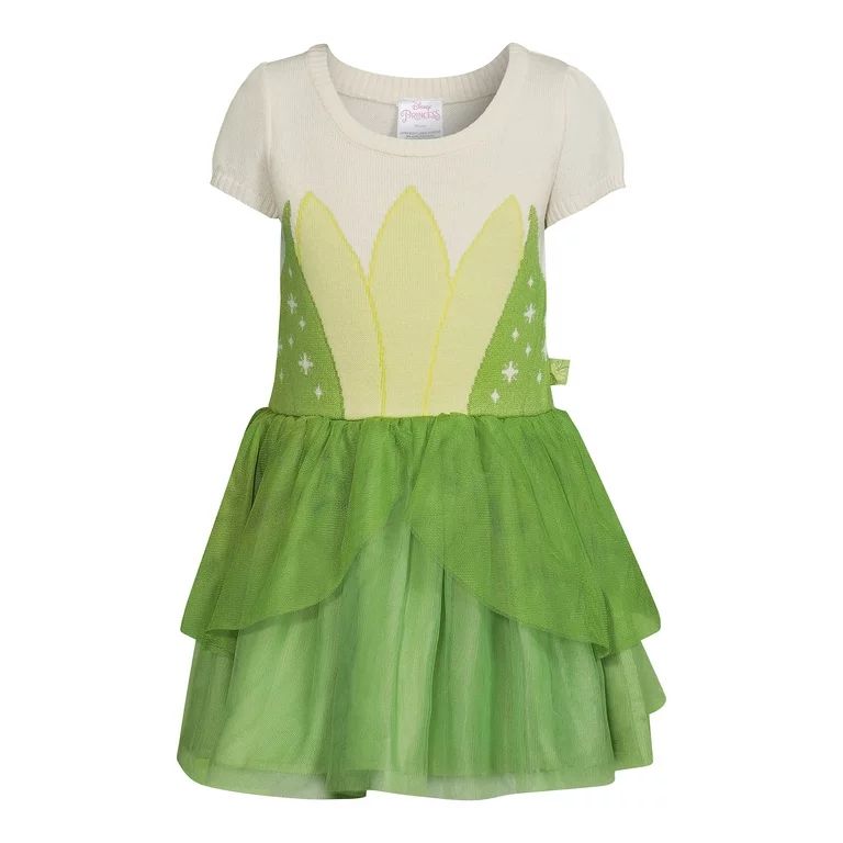 Disney Toddler Girls Princess Tiana Cosplay Dress, Sizes 12M-5T | Walmart (US)