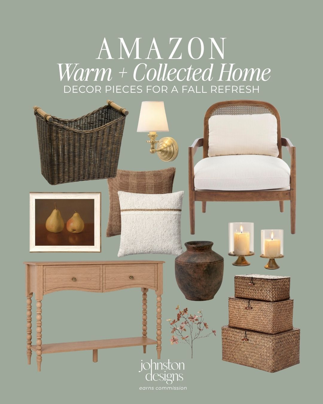 Warm, collected and perfect for a cozy fall refresh 🤎 These Amazon home finds bring in rich wood tones, woven textures and timeless details without feeling overly seasonal. Love these pieces for creating an elevated, lived-in look for fall and beyond!

Amazon fall home decor, warm neutral home decor, collected home style, cozy fall decorating ideas, woven home accents, traditional home decor, designer inspired Amazon finds, fall living room decor, neutral fall home finds

#amazonhome #fallhomedecor #amazonfinds #neutralhome #cozyhome #homedecorfinds #fallstyle #traditionalhome #homeinspo #amazonfavorites 

 #LTKSeasonal #LTKHome