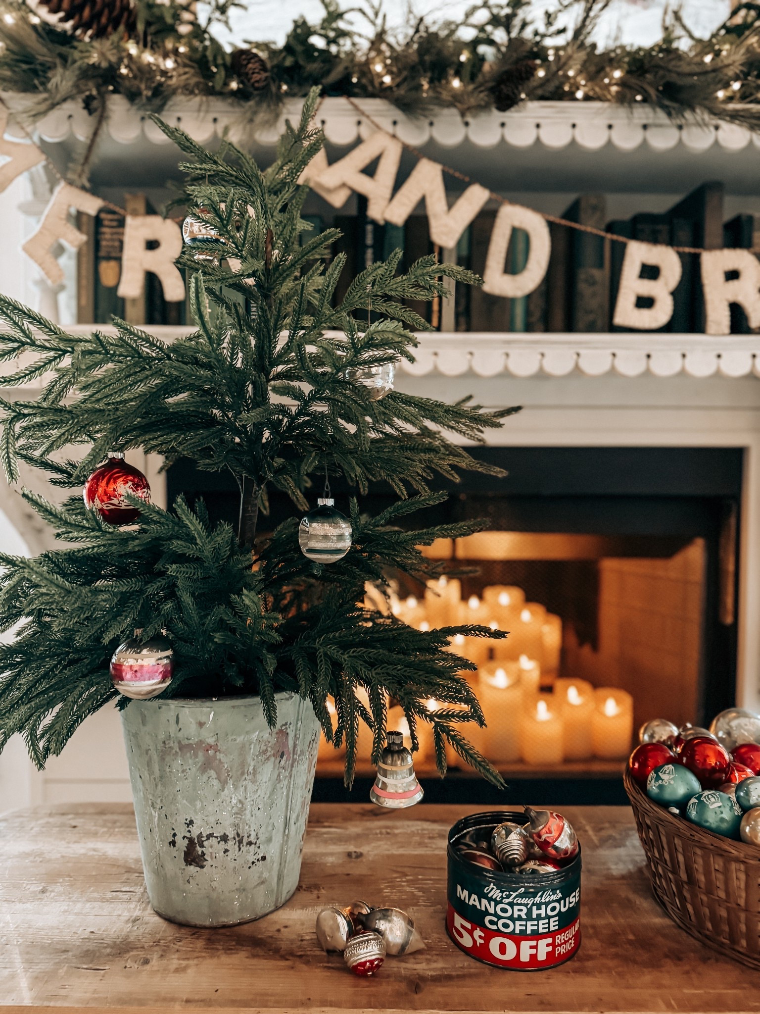 Looks so real…that’s why everyone thinks. I quit buying the real ones years ago and started building my inventory in faux so it can be used year after year! This is the best! Use your own vessel to add the  character + uniqueness of your home! 

#LTKHome #LTKHoliday