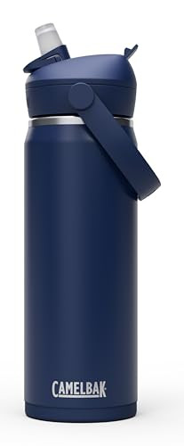 CamelBak Thrive Flip Straw Insulated Stainless Steel Water Bottle Navy, 20oz | Amazon (US)
