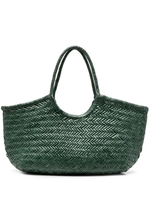 Nantucket interwoven leather tote bag | Farfetch Global