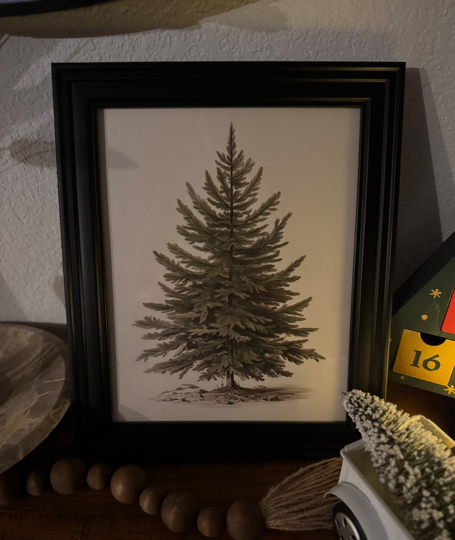 Christmas tree painting🌲

#LTKSeasonal #LTKHome #LTKHoliday