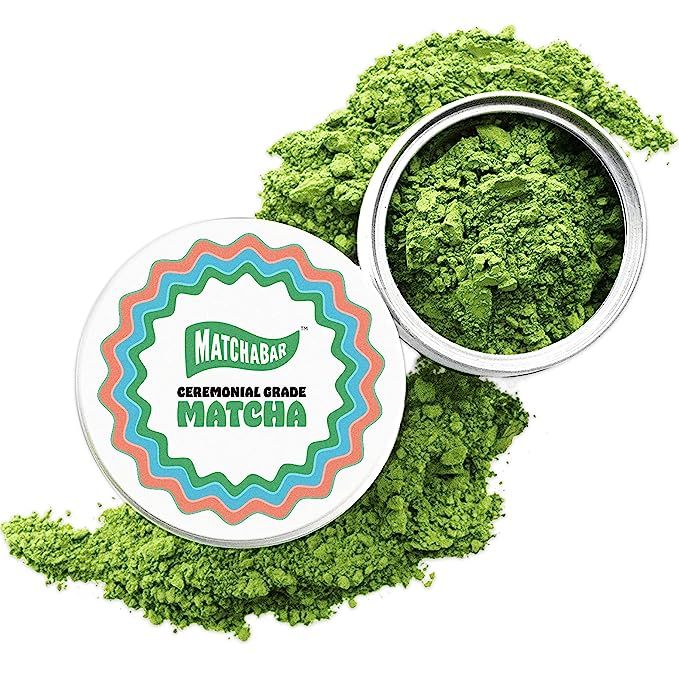 MatchaBar Ceremonial Grade Matcha Green Tea Powder | Antioxidants, Energy, & Amino Acids | Premiu... | Amazon (US)