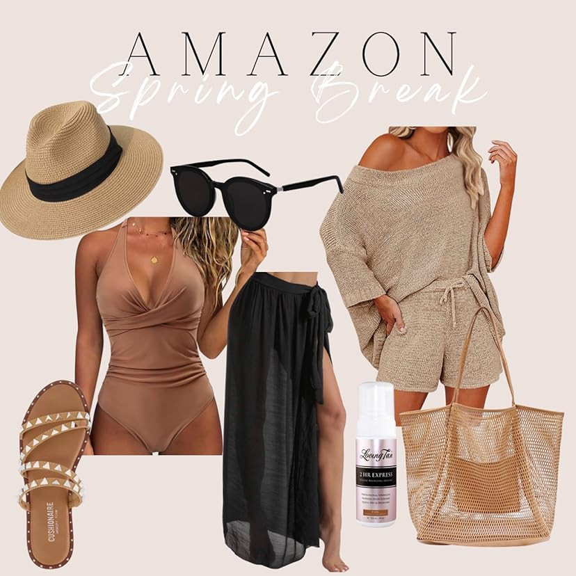 Eicolorte Beach Sarong Pareo Womens Semi-Sheer Swimwear Cover Ups Short Skirt with Tassels | Amazon (US)