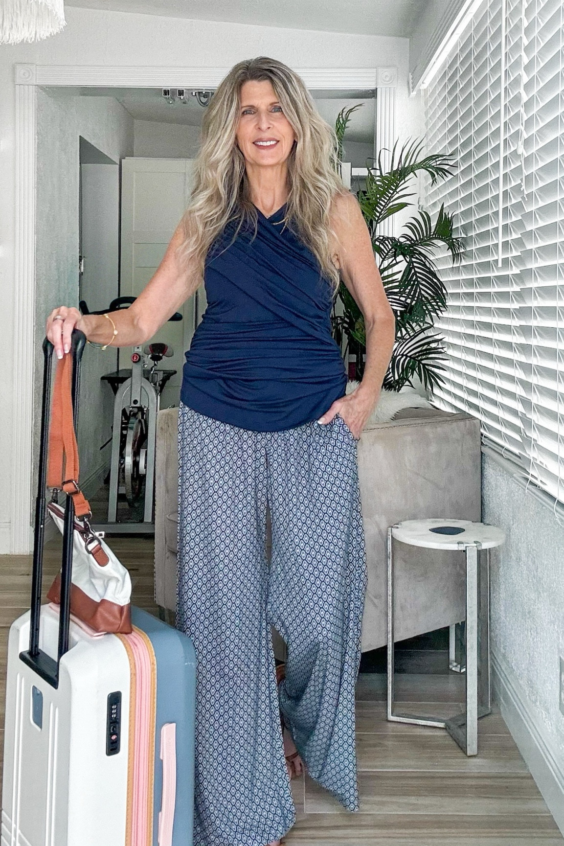 Sale alert! Most comfy favorite wrinkle free pants perfect for travel wear are on sale!! Tops different colors & styles to match, customizable carry on luggage. All great gift ideas! #ltkunder40

#LTKTravel #LTKSaleAlert #LTKGiftGuide