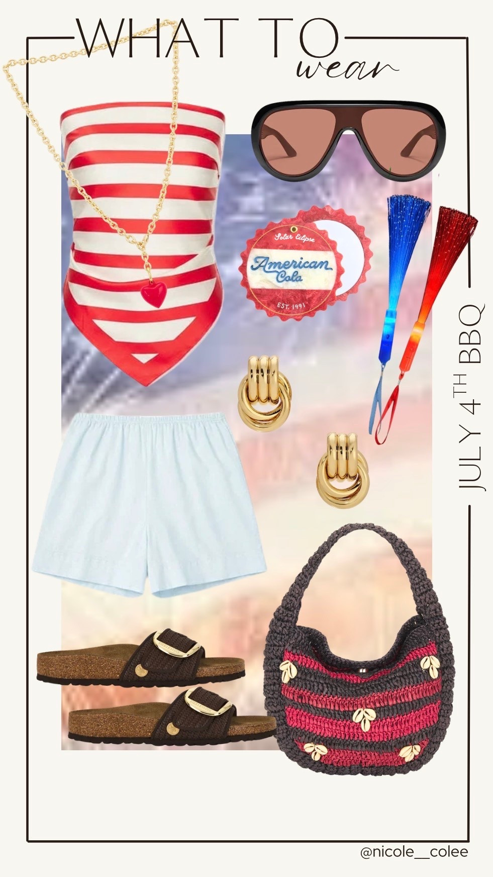 🇺🇸 What to Wear This Fourth of July 🇺🇸

From pickleball to brunch, beach days to BBQs… I’ve got your July 4th style covered. ❤️🤍💙

Swipe through for four festive looks that are equal parts cute, comfortable, and summer-ready. Whether you’re serving on the court, sipping rosé at brunch, soaking up the sun, or grilling with friends, these outfits are ready for all the holiday fun.

Everything is linked in my LTK! 🇺🇸✨

#FourthOfJulyStyle #LTKSummer #PatrioticStyle #SummerOutfits #NicoleColeeStyle

#LTKdayinmylife #LTKSeasonal #LTKgrwm