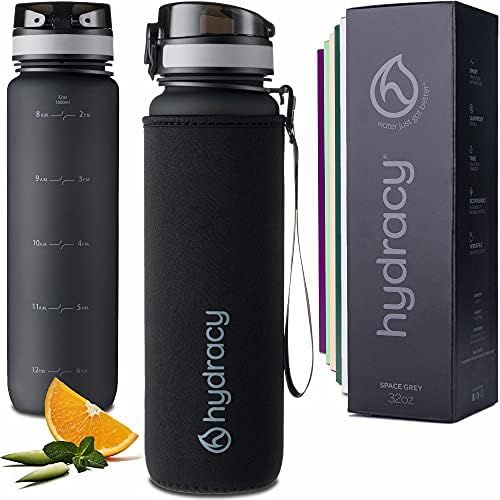 Amazon.com: Hydracy Water Bottle with Time Marker -Large 2 Liter 64oz BPA Free Water Bottle -Leak... | Amazon (US)