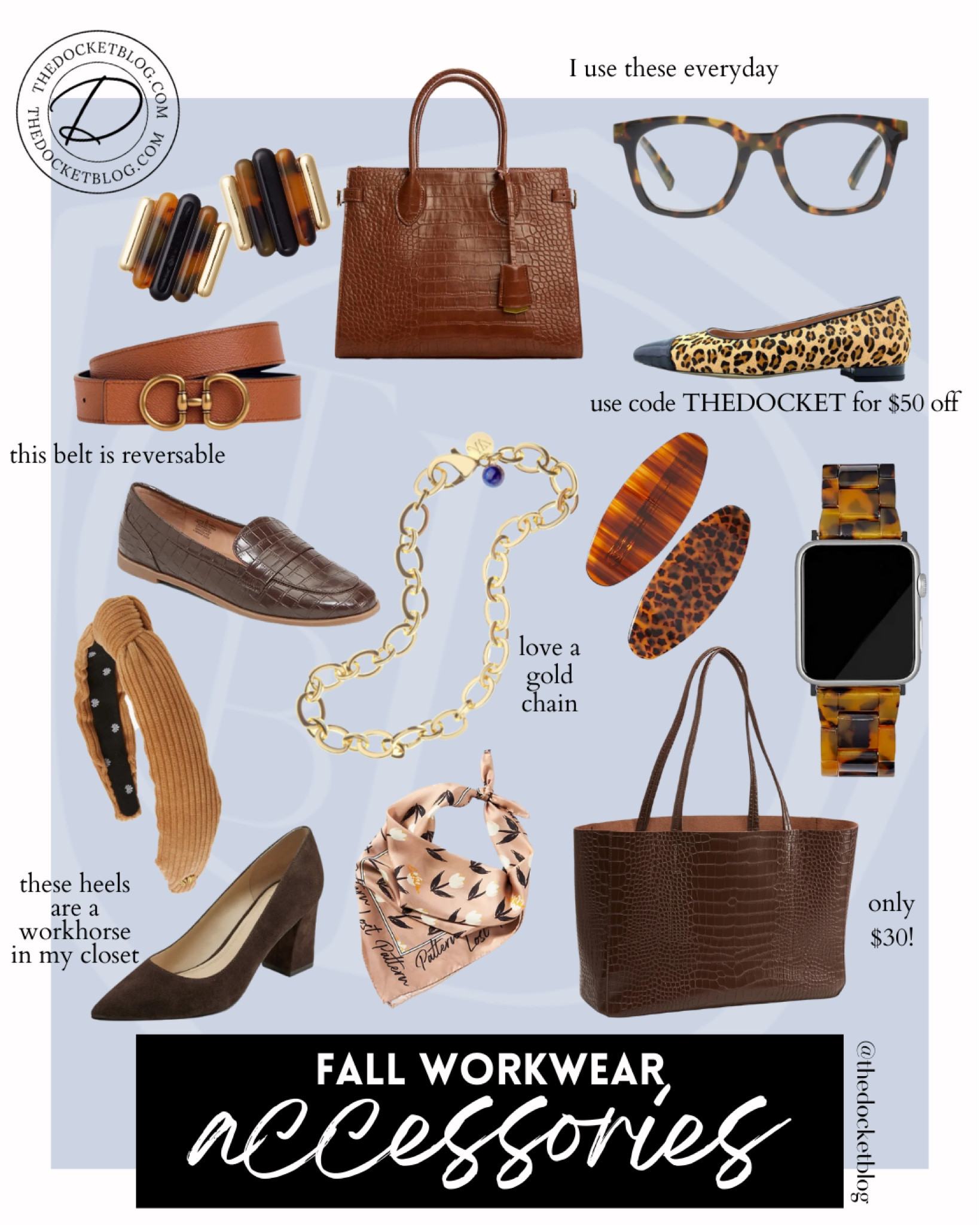 Fall workwear accessories 

Womens business professional workwear and business casual workwear and office outfits midsize outfit midsize style fall outfit fall work outfit 

#LTKfindsunder100 #LTKworkwear #LTKSeasonal