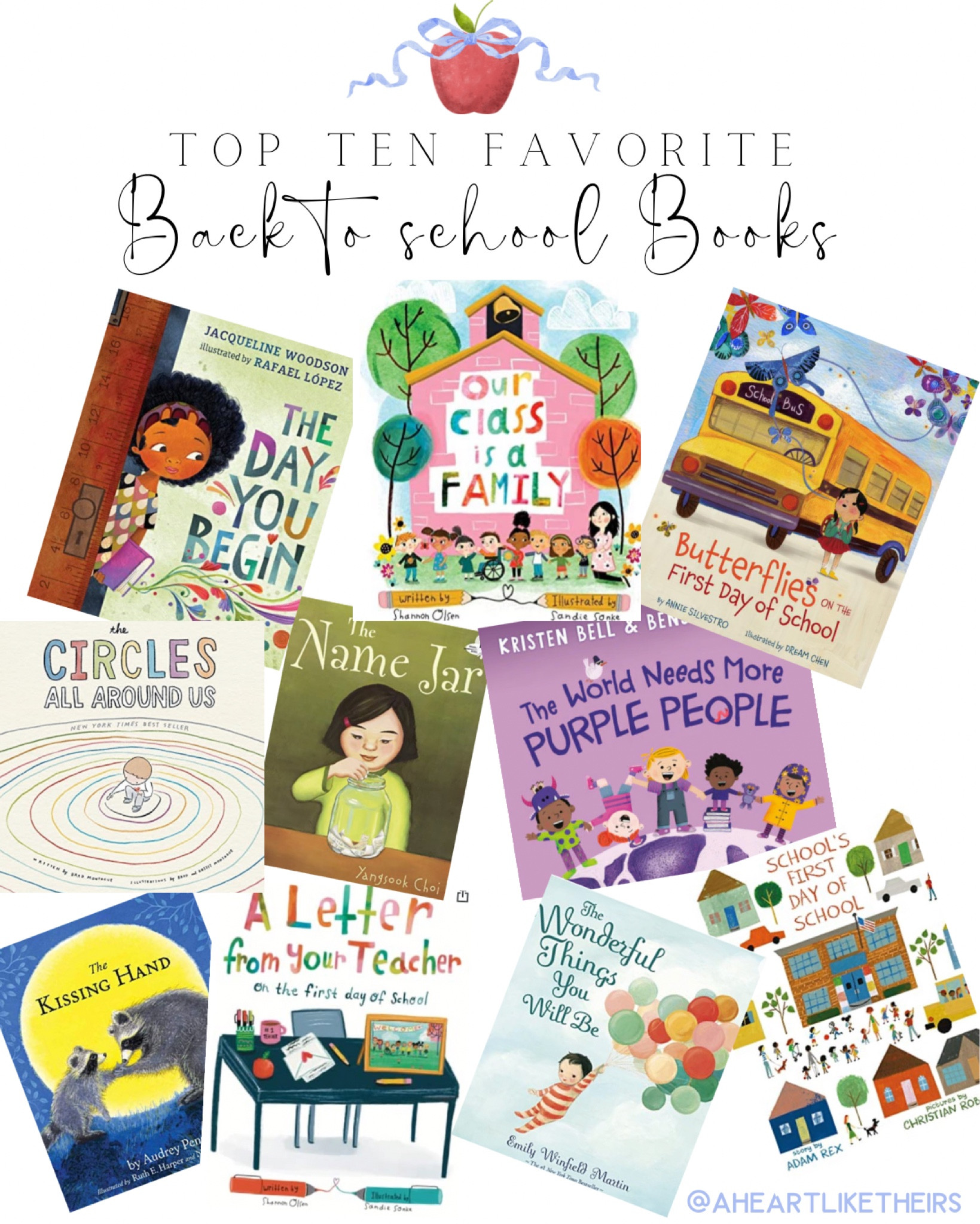 My top 10 Back to School books! You'll love these fresh finds with positive messages! These books encourage social emotional learning + diversity while preparing and building excitement for a new school year!

#LTKBacktoSchool #LTKfamily #LTKkids
