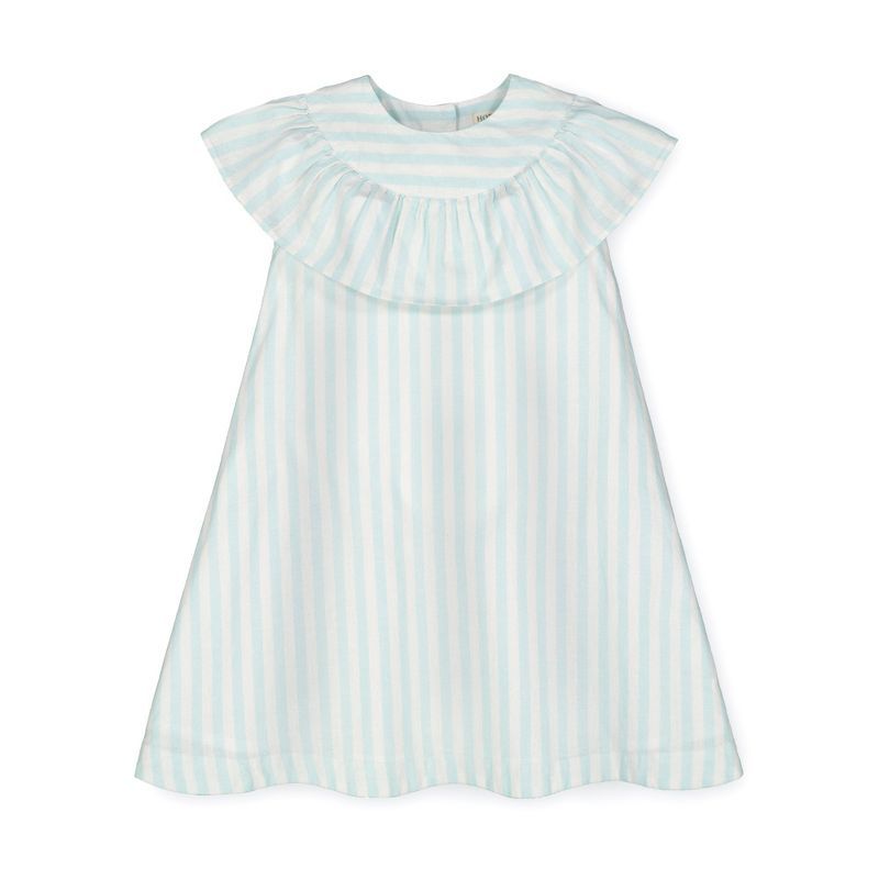 Hope & Henry Girls' Sleeveless Ruffle Yoke A-Line Dress, Kids | Target