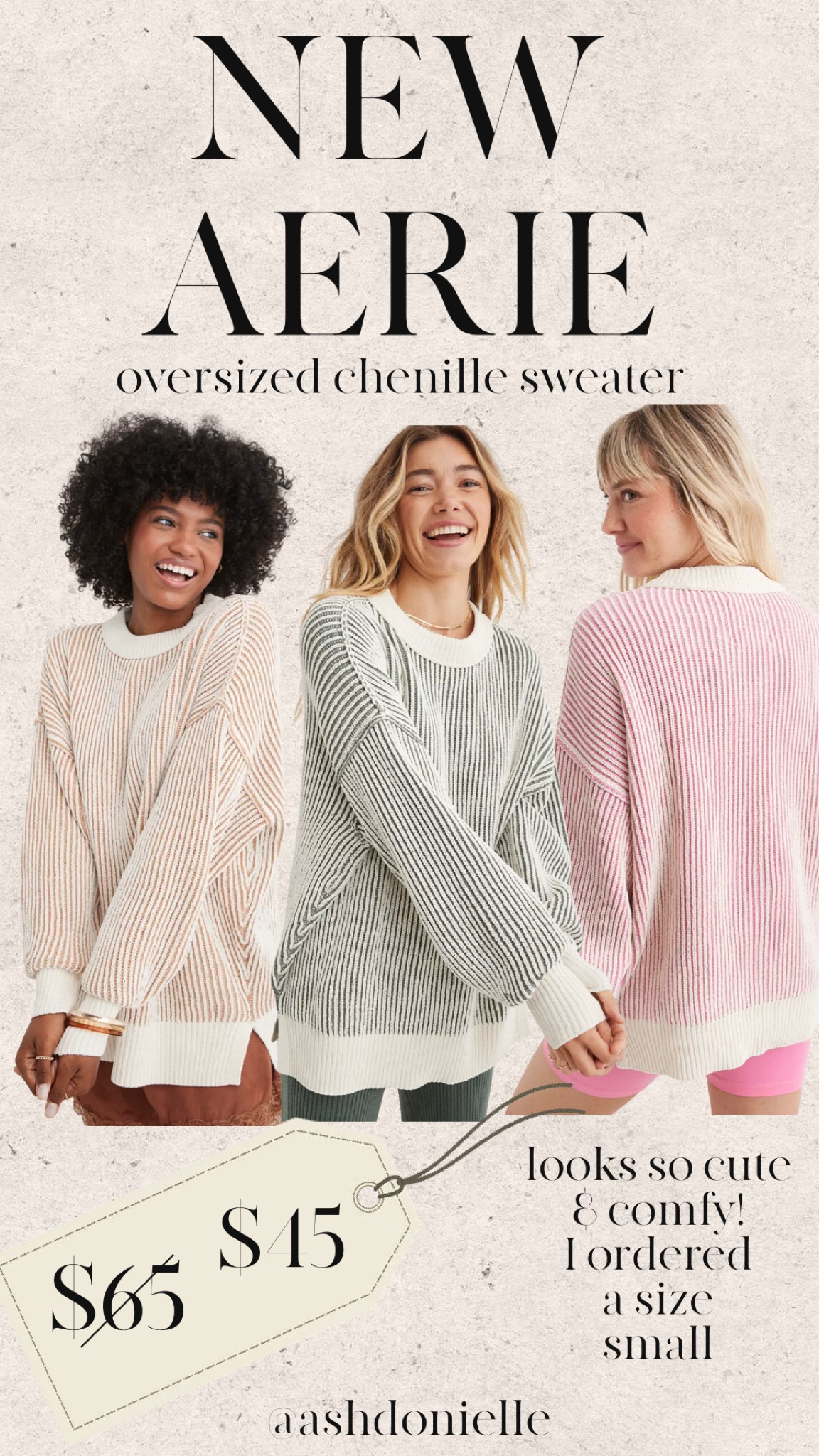 Aerie Beyond Chenille Sweater curated on LTK