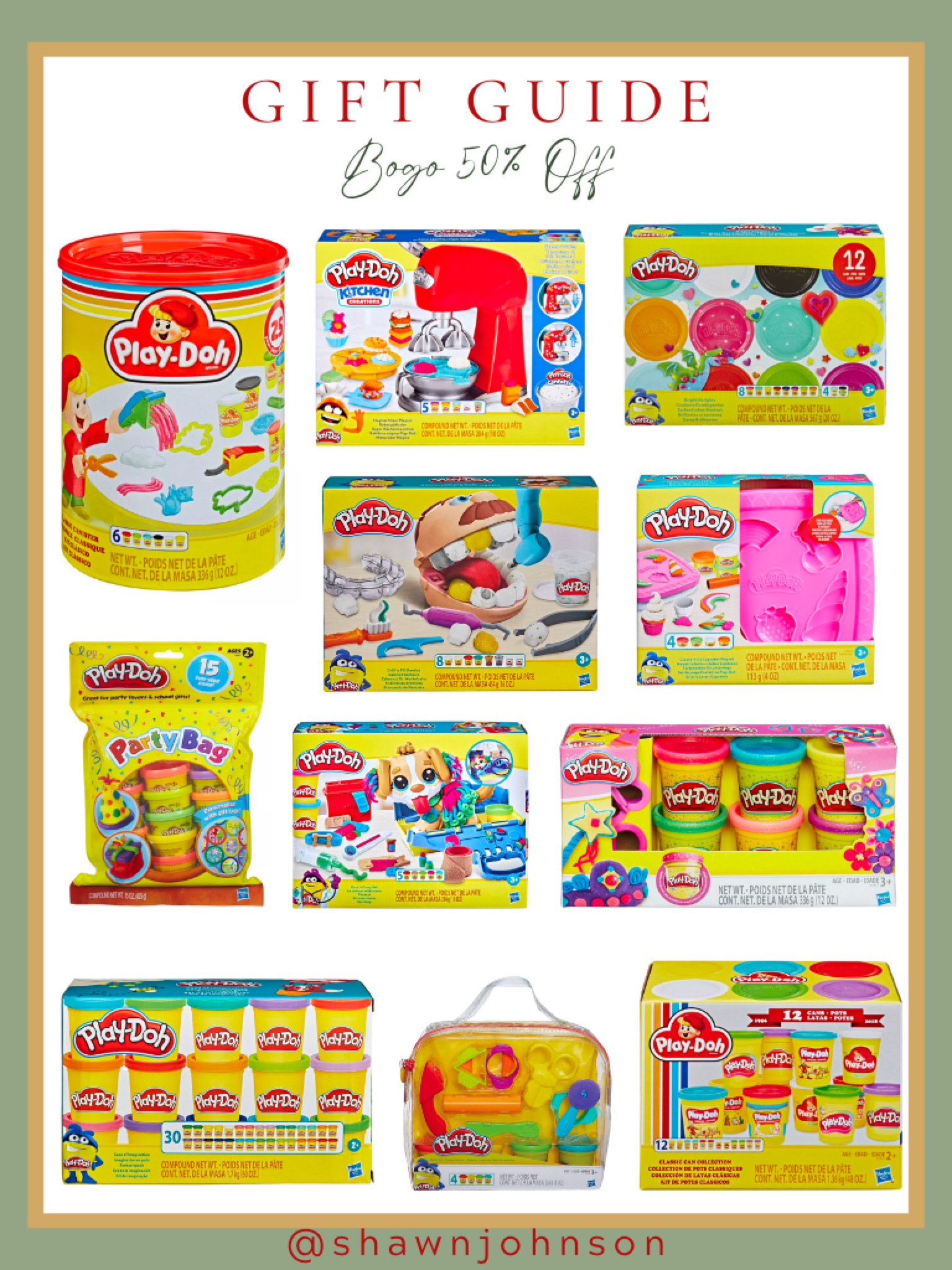 Play-Doh Retro Classic Can Collection - 12pk